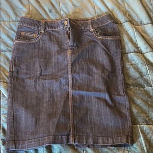 Jean skirt
